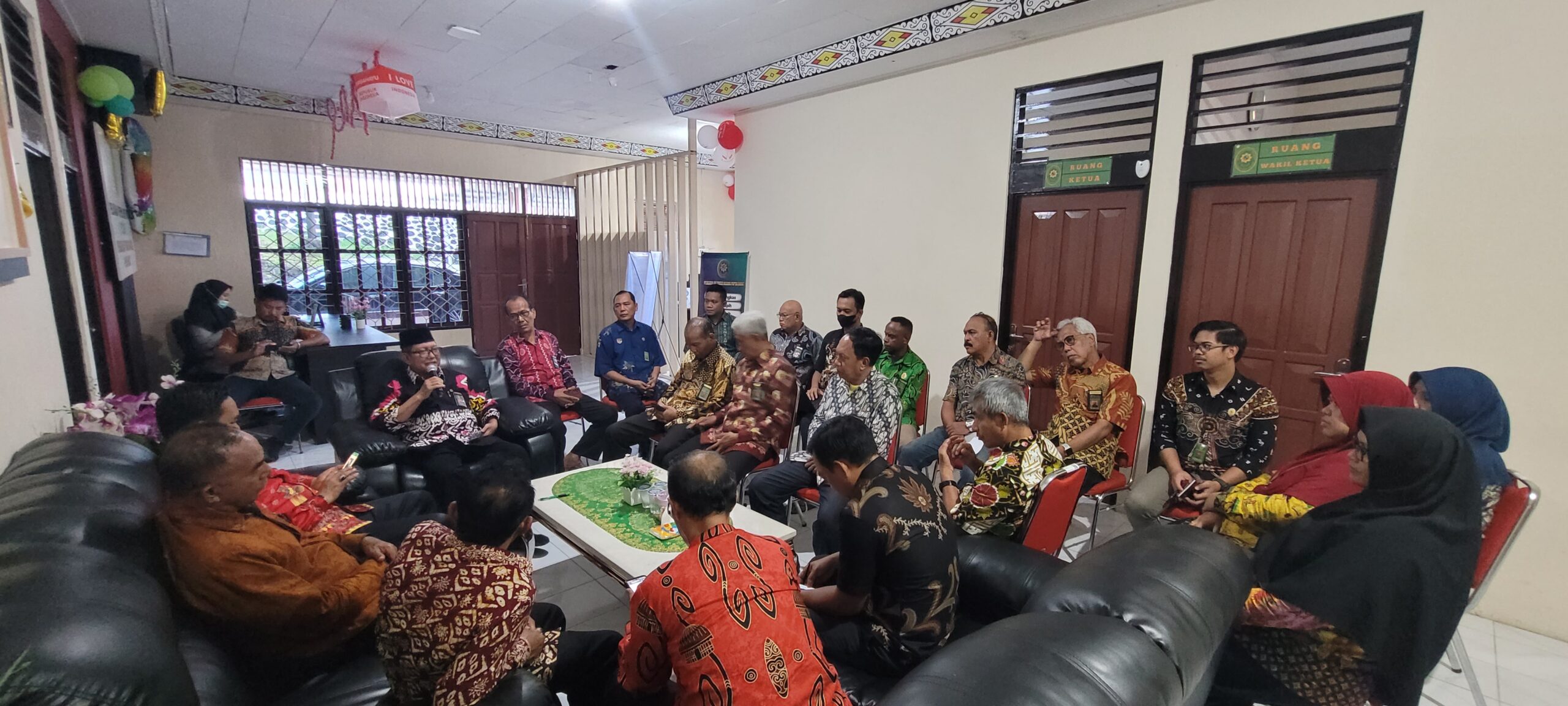 Rapat Persiapan Pelantikan Pejabat Tinggi dan Bimbingan Teknis Se-wilayah Hukum PTA Papua Barat