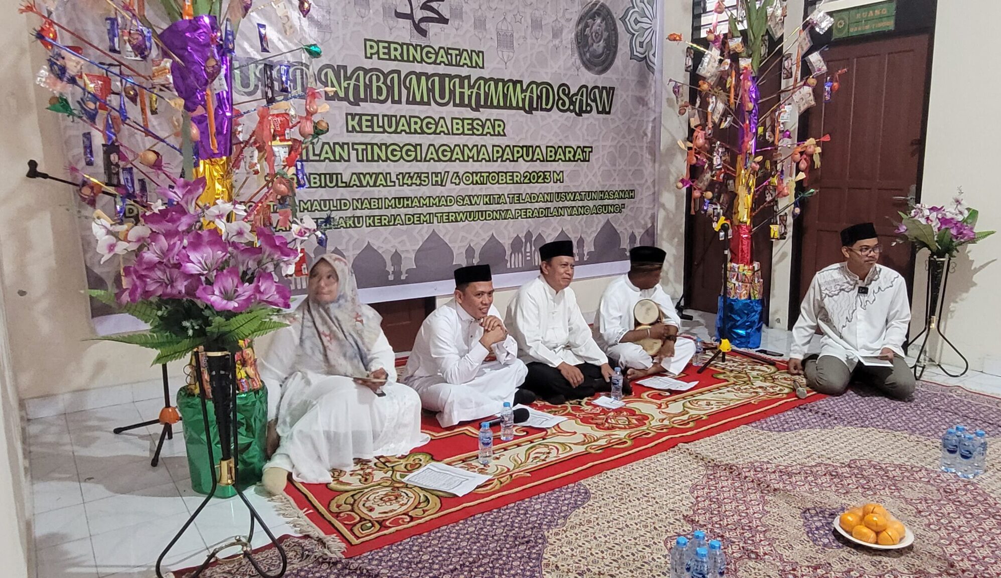 Kemeriahan Menyambut Maulid Nabi Muhammad SAW di PTA Papua Barat