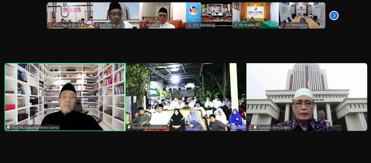 PTA Papua Barat Laksanakan Shalat Ghaib dan Doa Bersama untuk Almarhum YM Dr. Drs. Abdul Manaf, M.H.