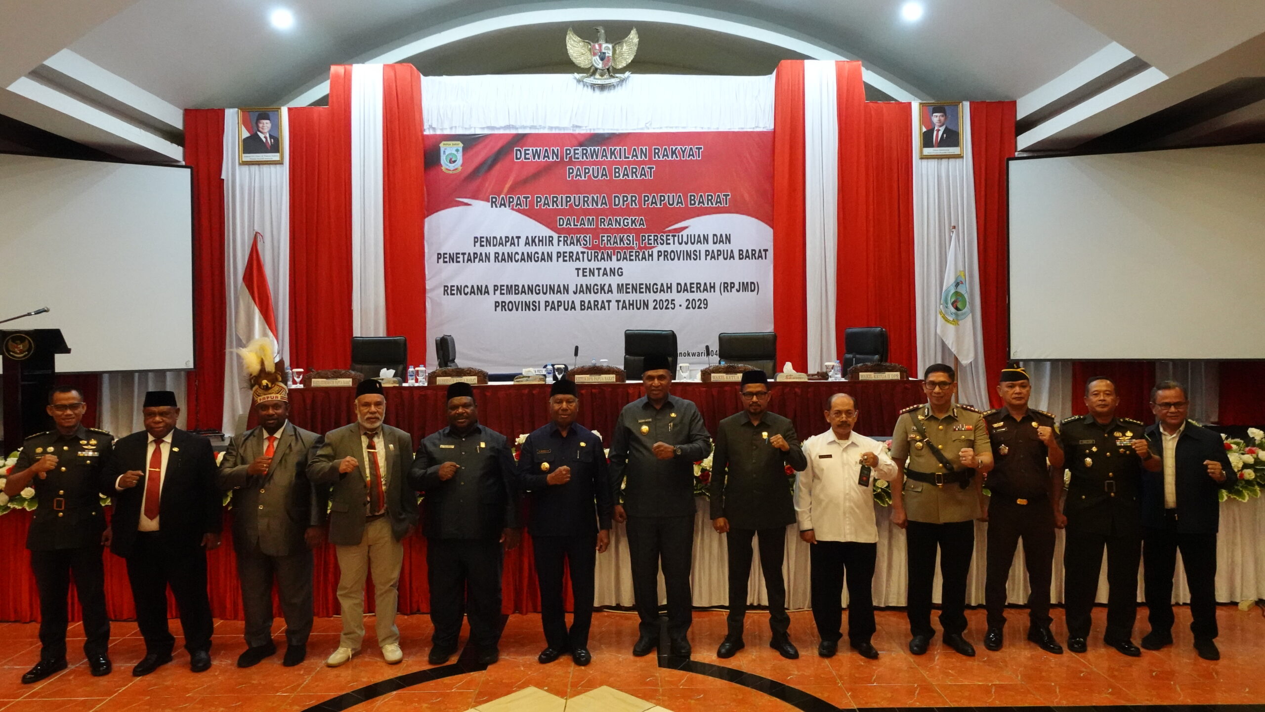 PTA Papua Barat Hadiri Rapat Paripurna DPR Papua Barat Masa Persidangan II Tahun 2025