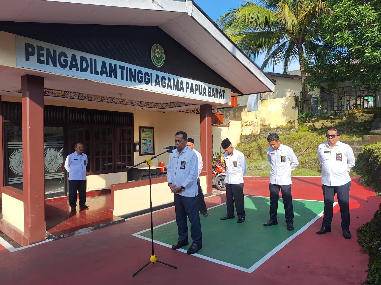 Apel Pagi Pasca HUT: Ketua PTA Papua Barat Apresiasi Kelancaran Acara dan Fokus Bereskan Pekerjaan Akhir Tahun