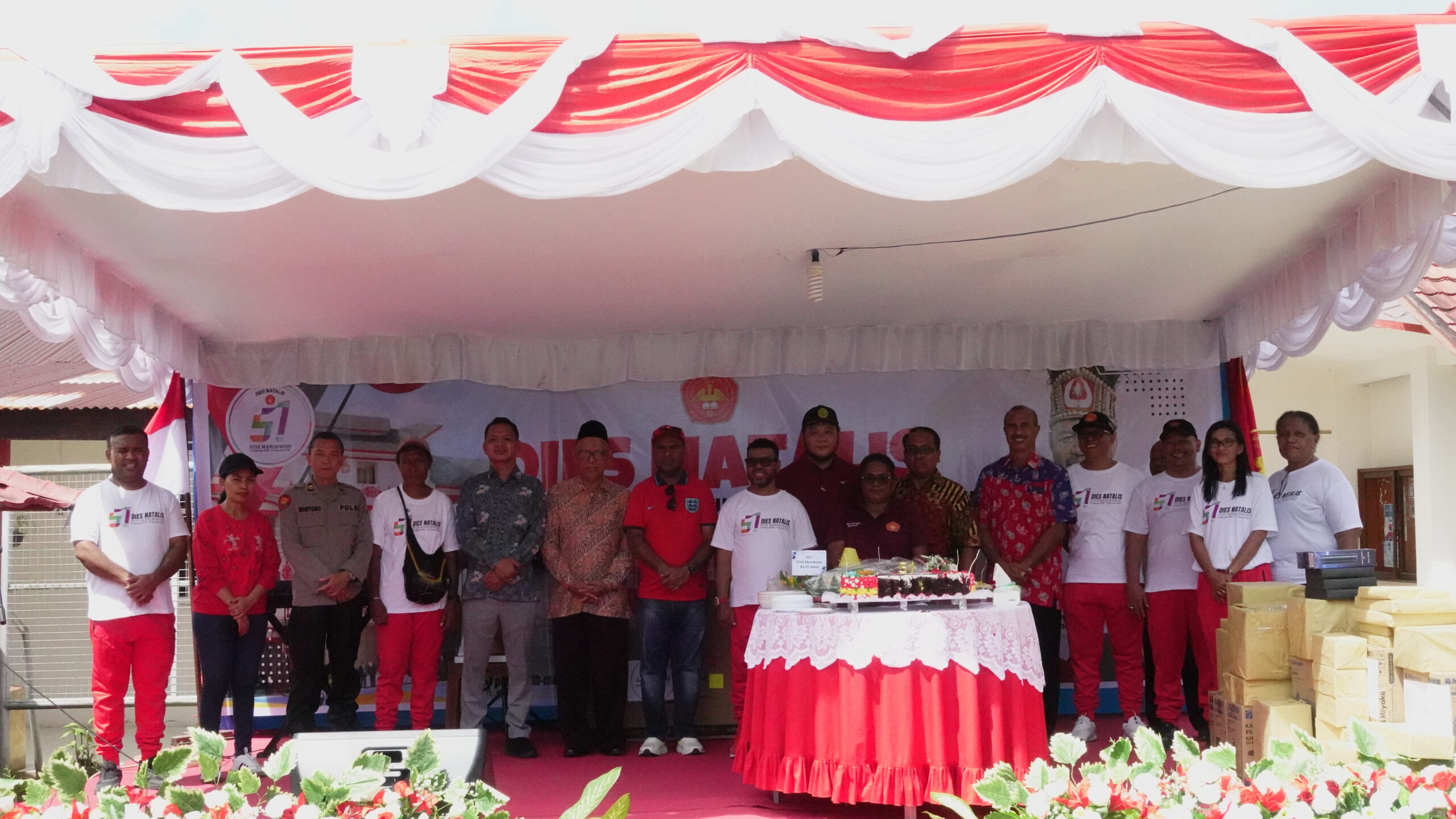 PTA Papua Barat Hadiri Perayaan Dies Natalis STIH Manokwari