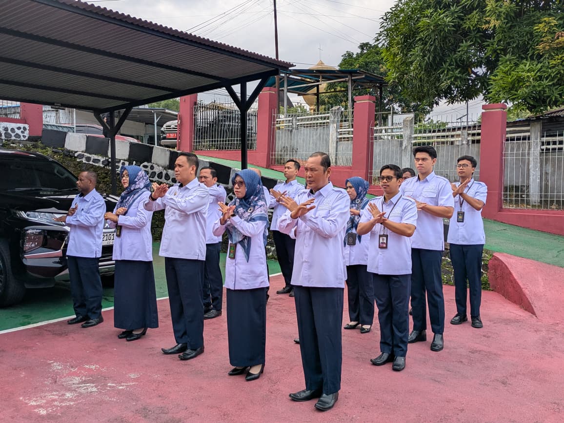 Pimpin Apel Pagi, WKPTA Papua Barat Tekankan Keberlanjutan Zona Integritas dan Profesionalisme Mutasi