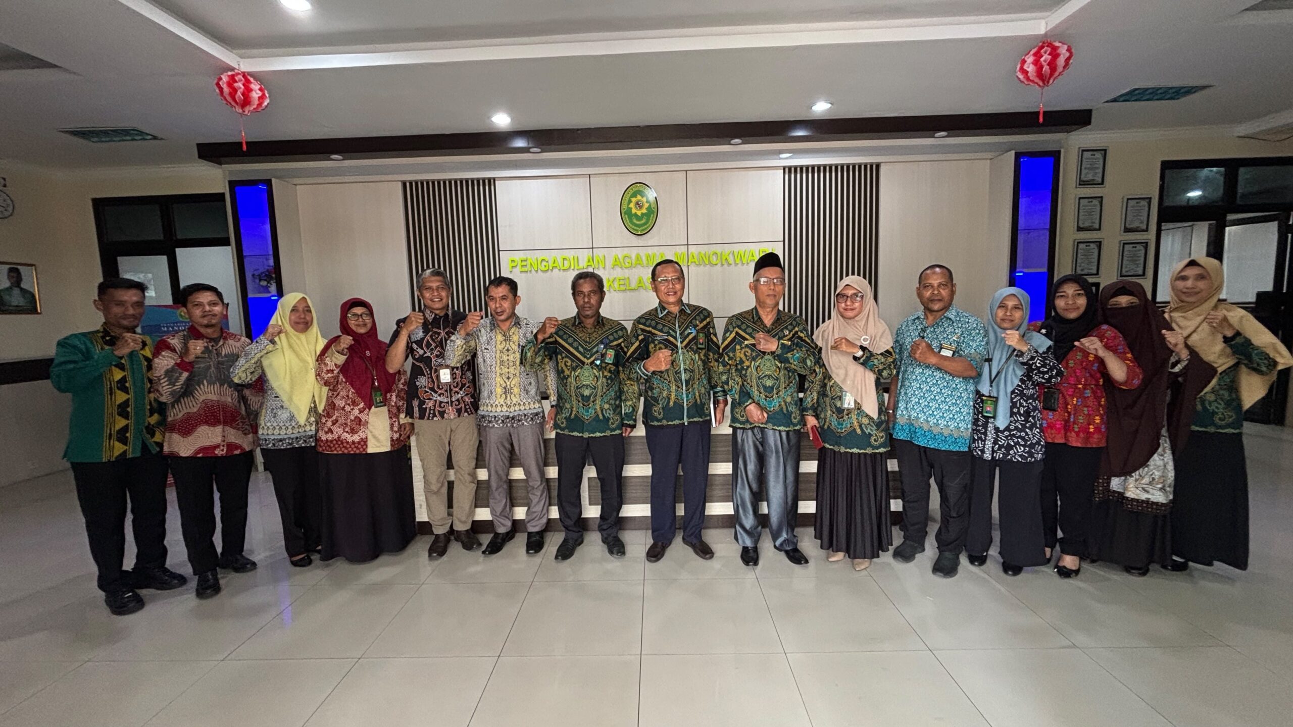 PEMANTAUAN PERSIAPAN PENILAIAN PEMBANGUNAN ZONA INTEGRITAS PA MANOKWARI
