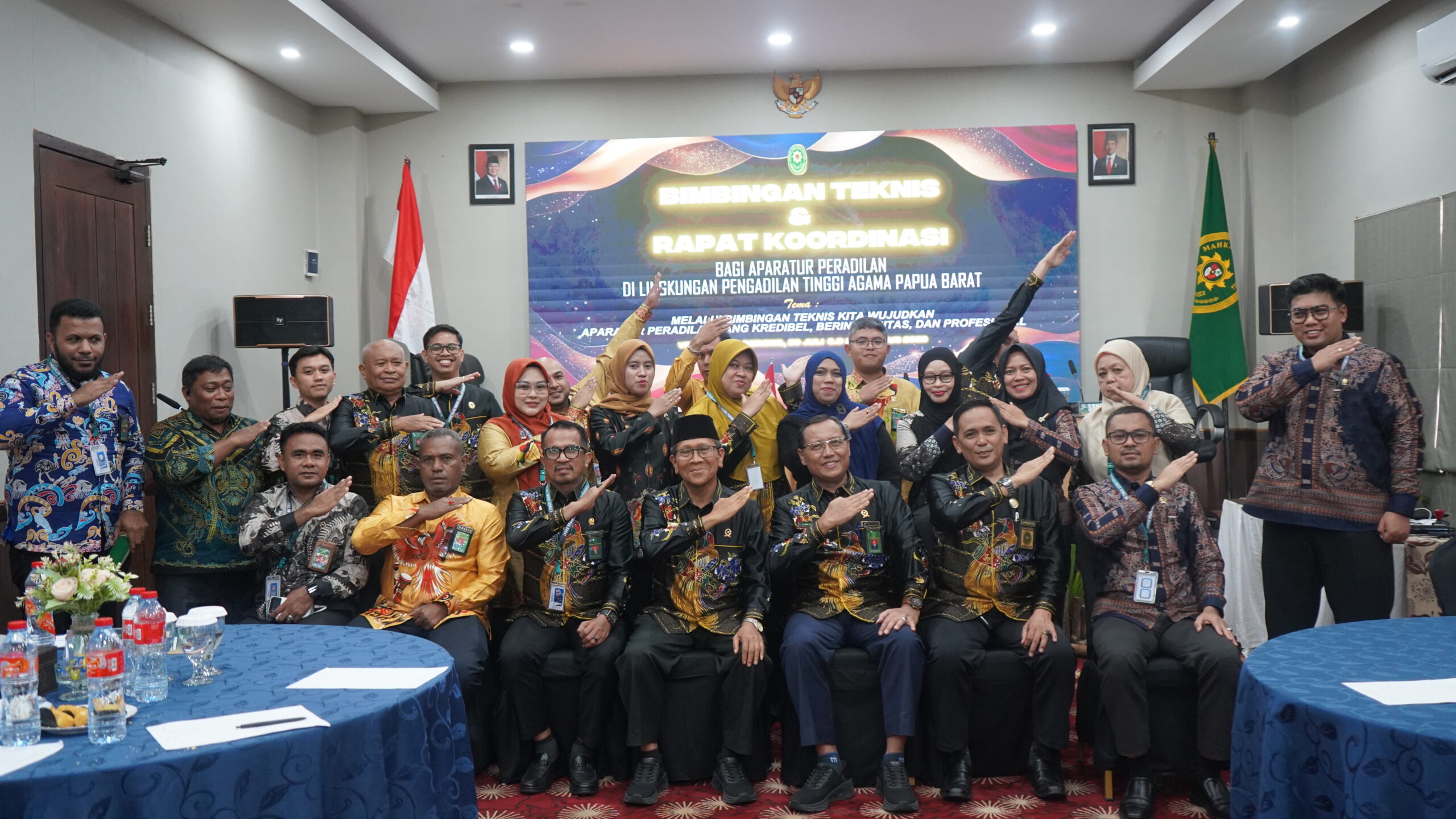 Bimbingan Teknis Pelatihan Singkat Eksekusi Perdata & Rapat Koordinasi Bagi Aparatur Peradilan Agama Sewilayah PTA Papua Barat
