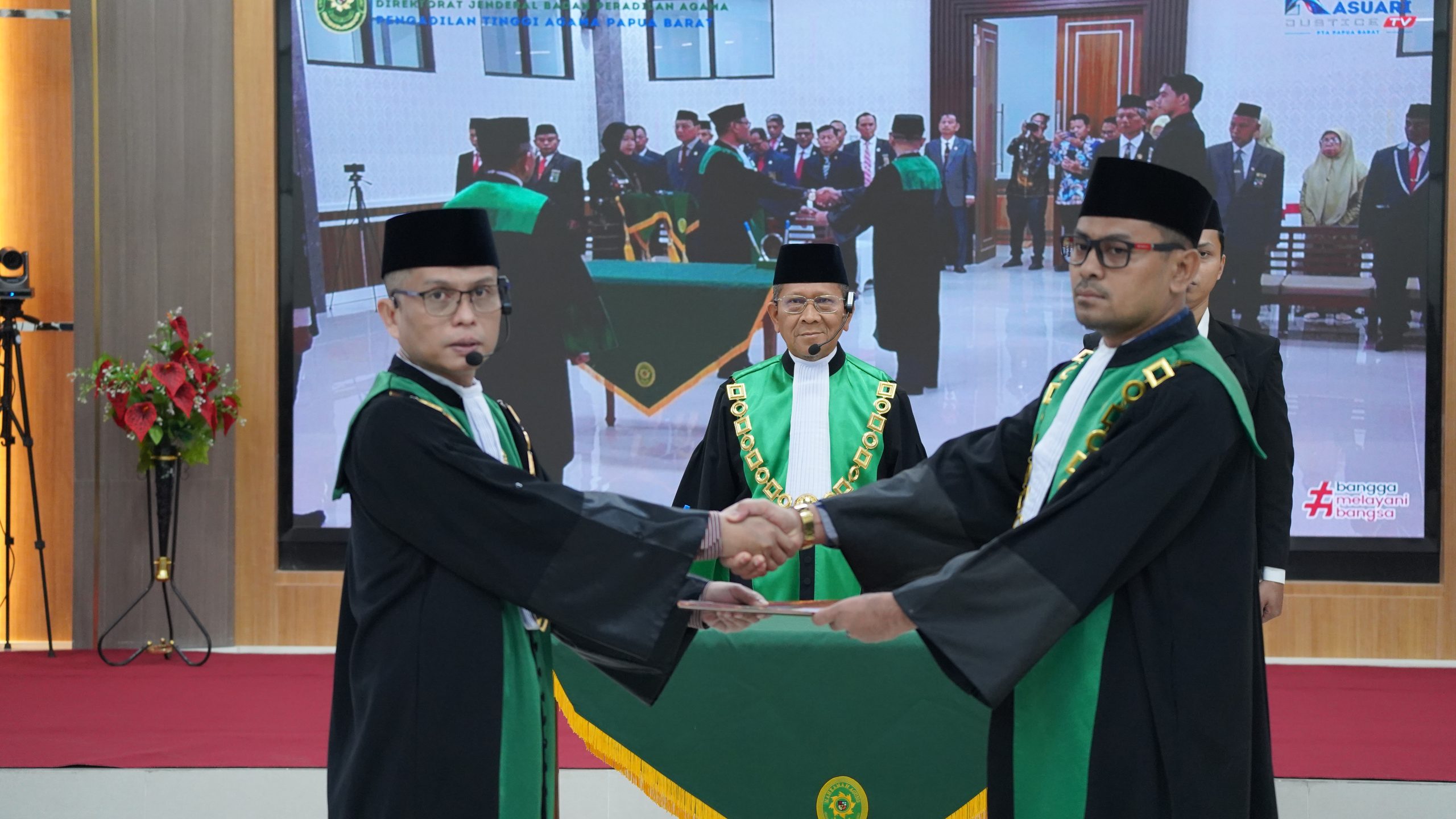 Pengambilan Sumpah dan Pelantikan Ketua Pengadilan Agama Kaimana