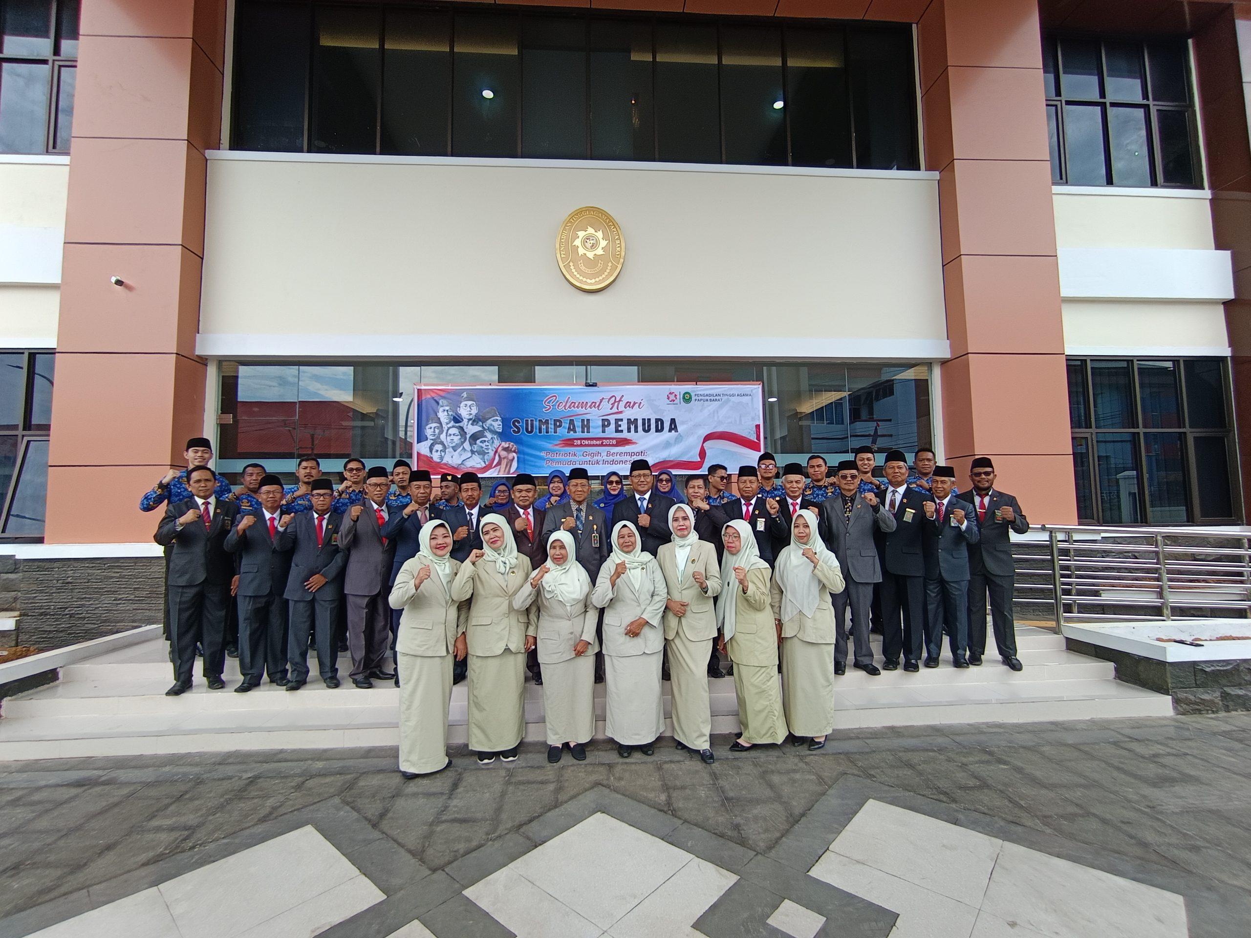 PTA Papua Barat Gelar Upacara Peringatan Hari Sumpah Pemuda ke-98 Tahun 2026