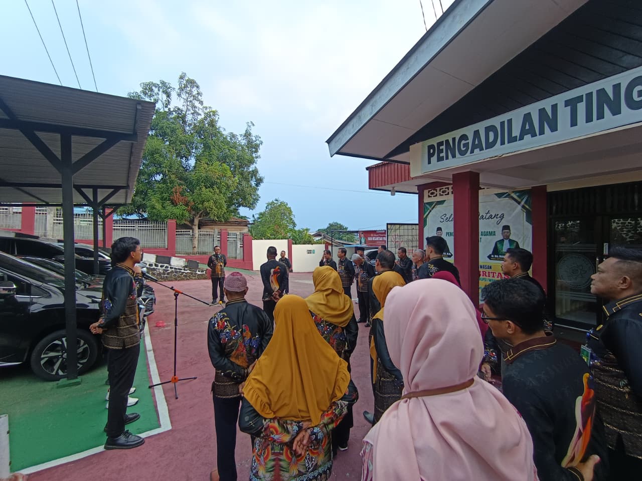 Tutup Pekan dengan Apel Sore, Wakil Ketua PTA Papua Barat Tekankan Pentingnya Kekompakan