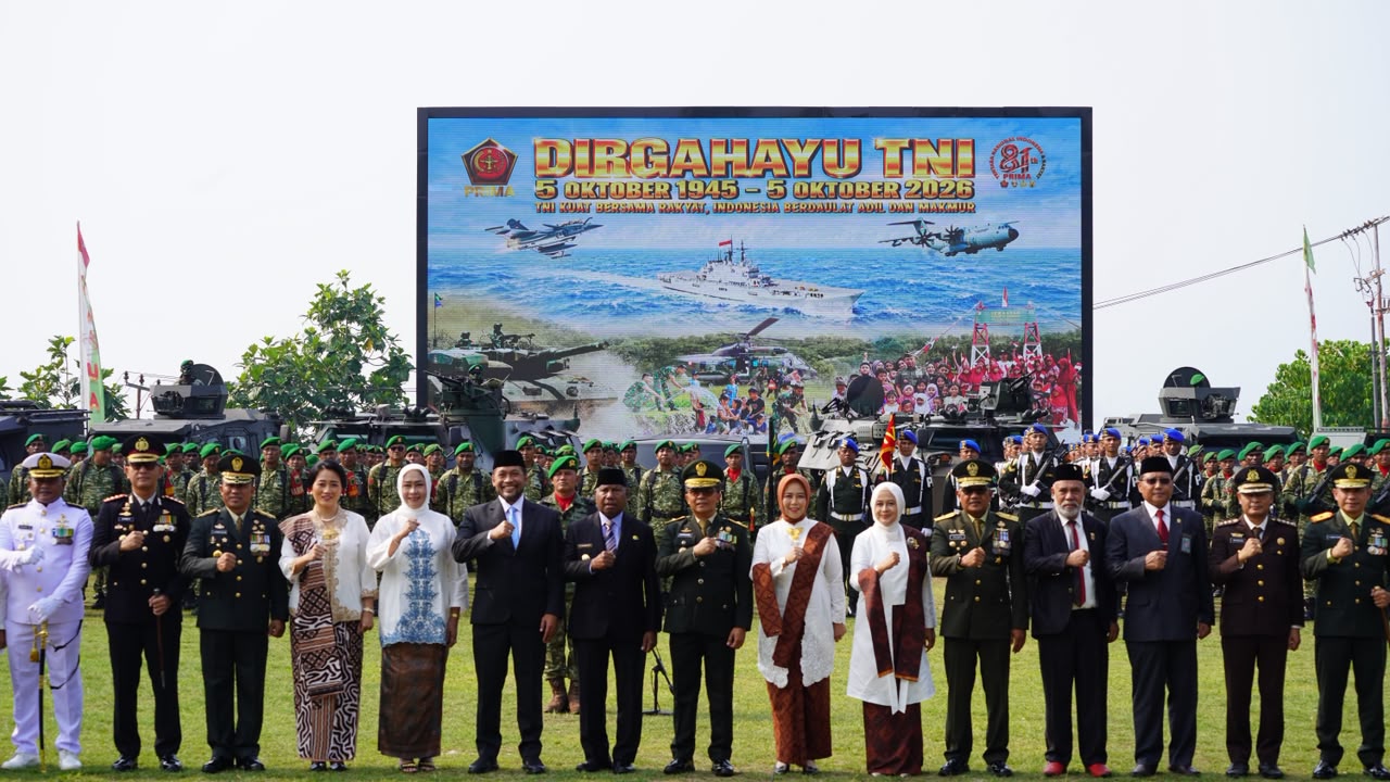 PTA Papua Barat Hadiri Peringatan HUT ke-81 TNI di Makodam XVIII/Kasuari
